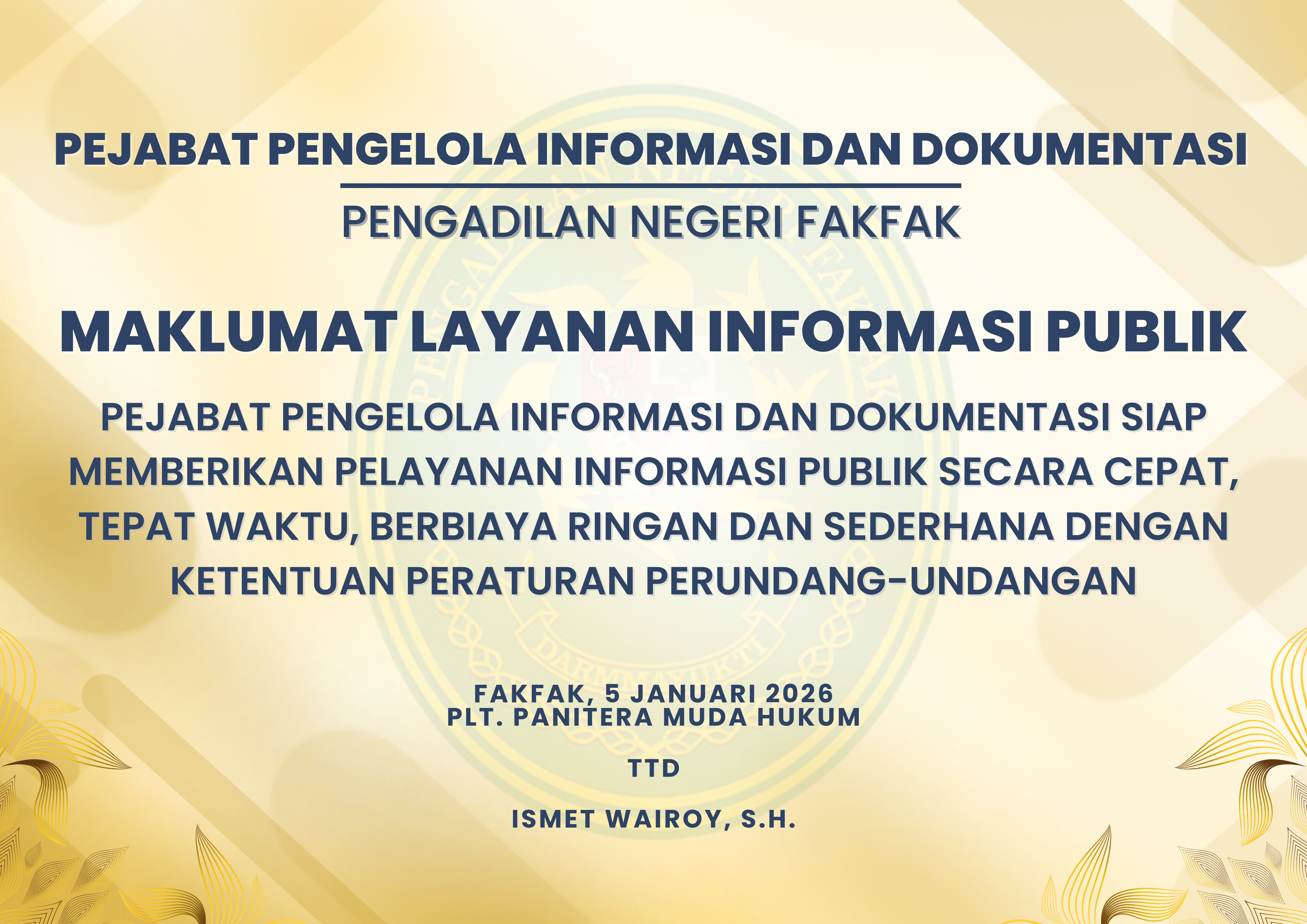 Maklumat Informasi Publik